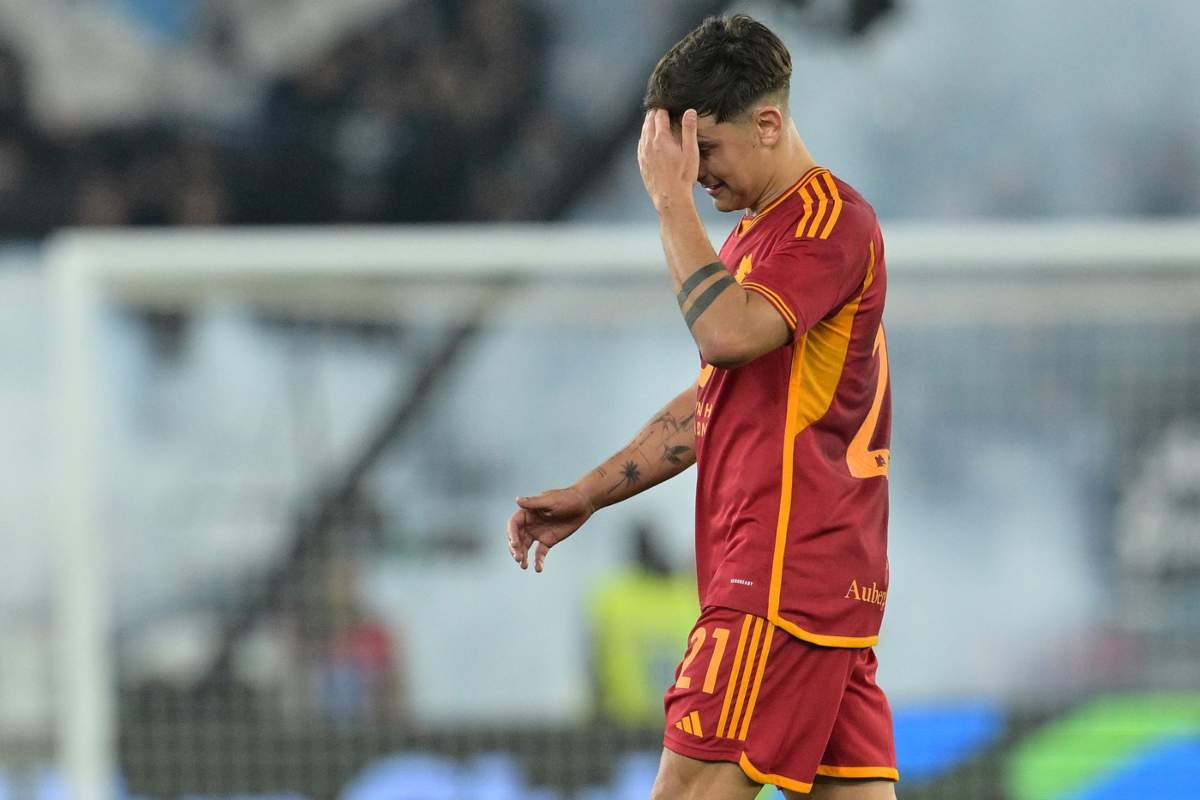 Infortunio Dybala in Lazio-Roma, al suo posto è entrato Pellegrini