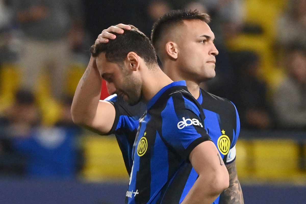 Inter, Calhanoglu in dubbio per la finale di Supercoppa