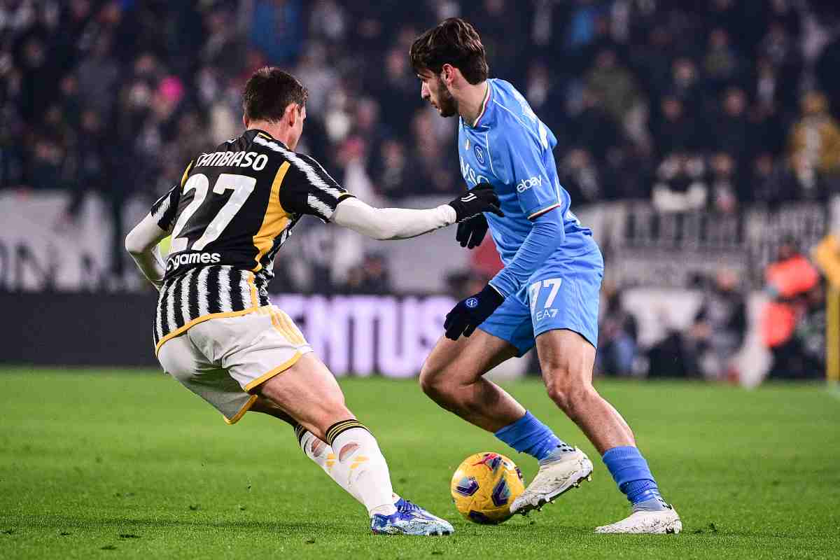 Juventus, anticipo sul Napoli per Cambiaso