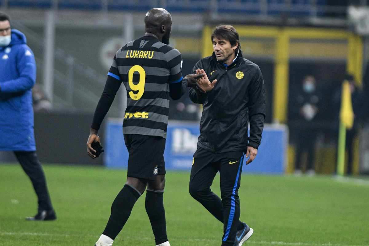 Calciomercato Conte Lukaku contatto Juventus Milan