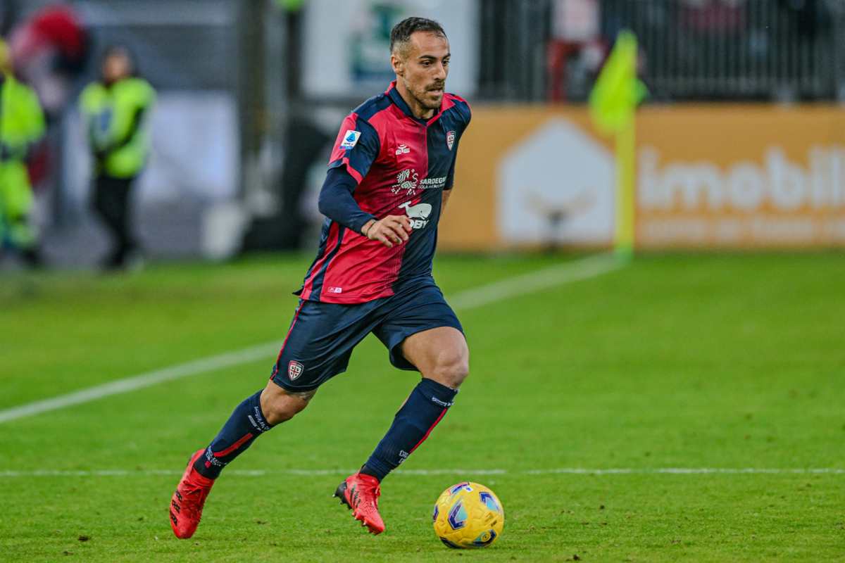 Marco Mancosu non convocato a causa dell'infortunio per Cagliari-Torino