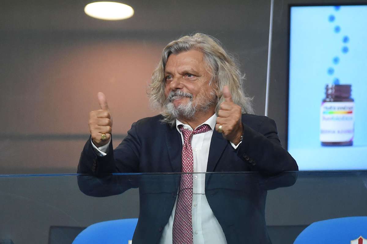 Massimo Ferrero torna a fare il presidente della Sampdoria