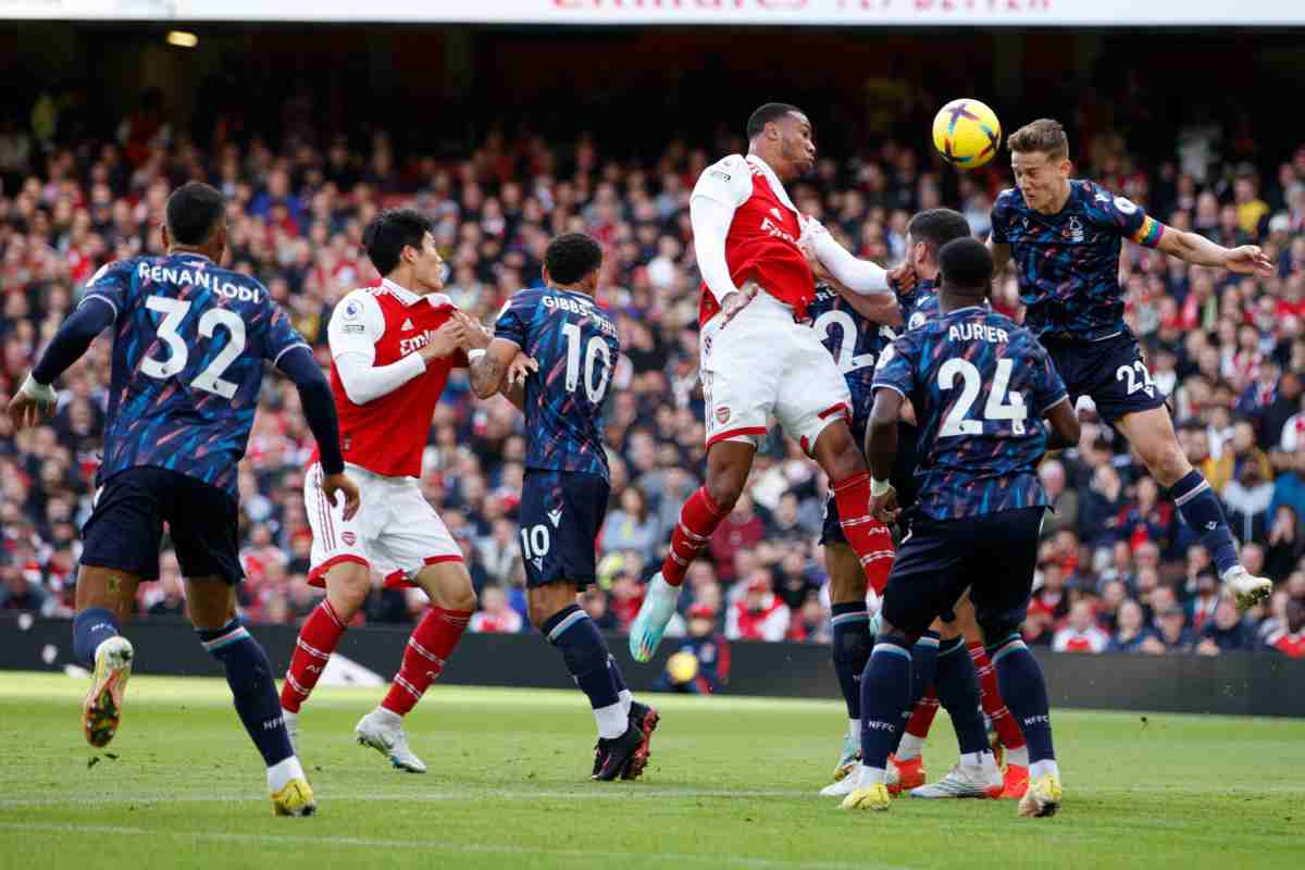 Nottingham Forrest vs Arsenal