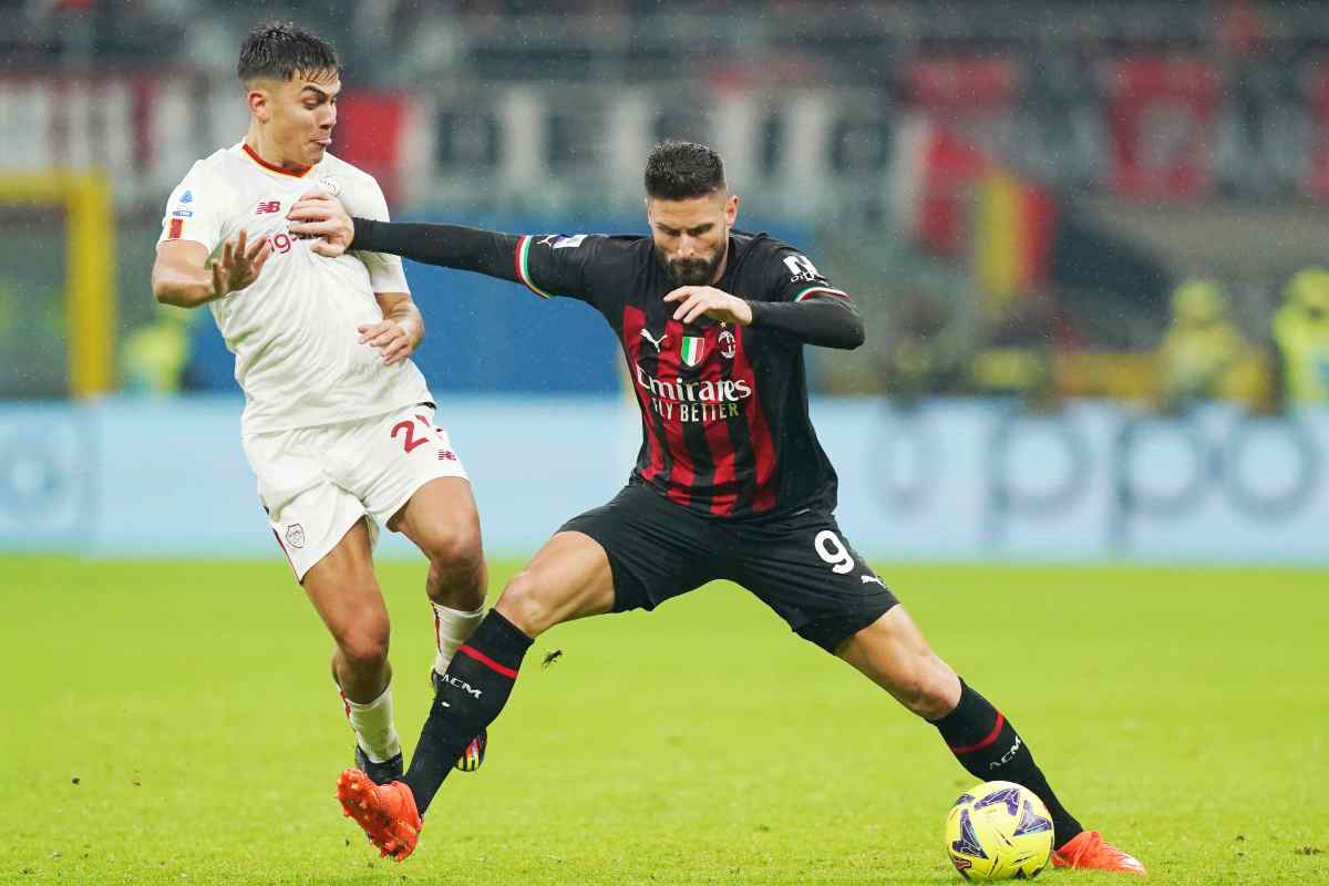 Roma infortunio Dybala: salta la parita con il Milan