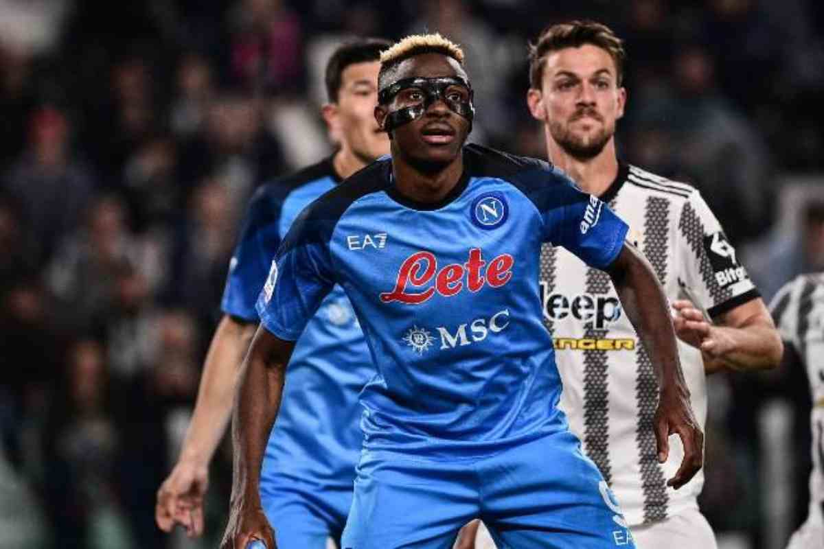 Mercato Napoli, via Osimhen: la Juve abbraccia il top player
