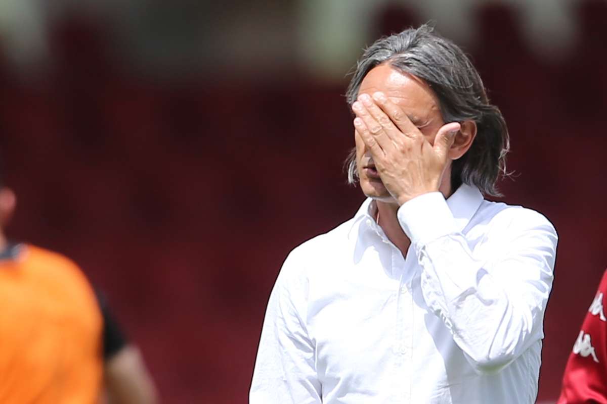 inzaghi salernitana esonero