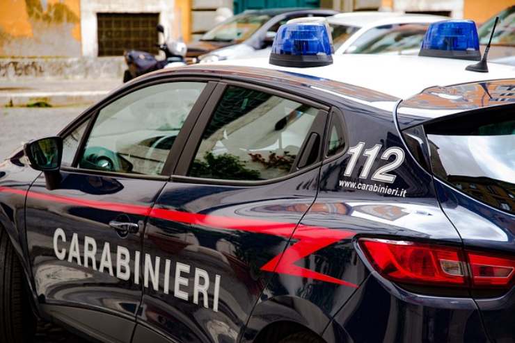 Carabinieri per una partita Under 14