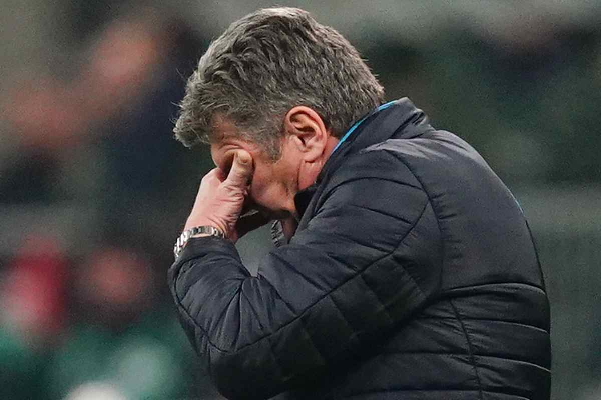 Esonero Mazzarri: decisione presa