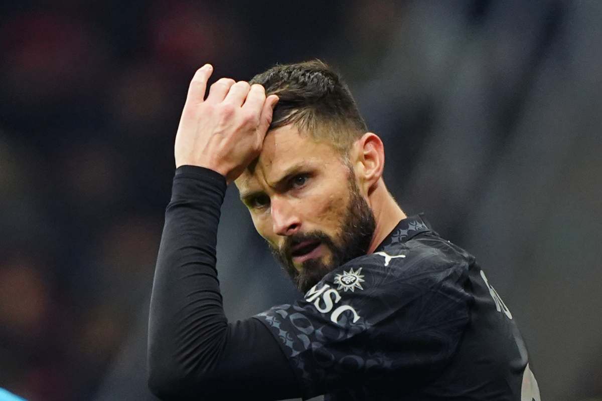 Addio Giroud: bomber in prestito al Milan