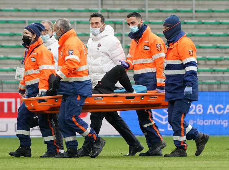Infortunio choc per Bolkia: corsa in ospedale e giocatore devastato