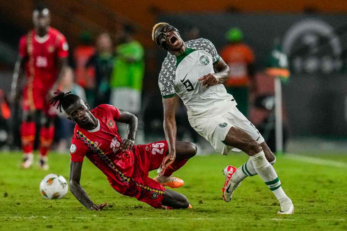 Infortunio di Osimhen in Coppa d'Africa