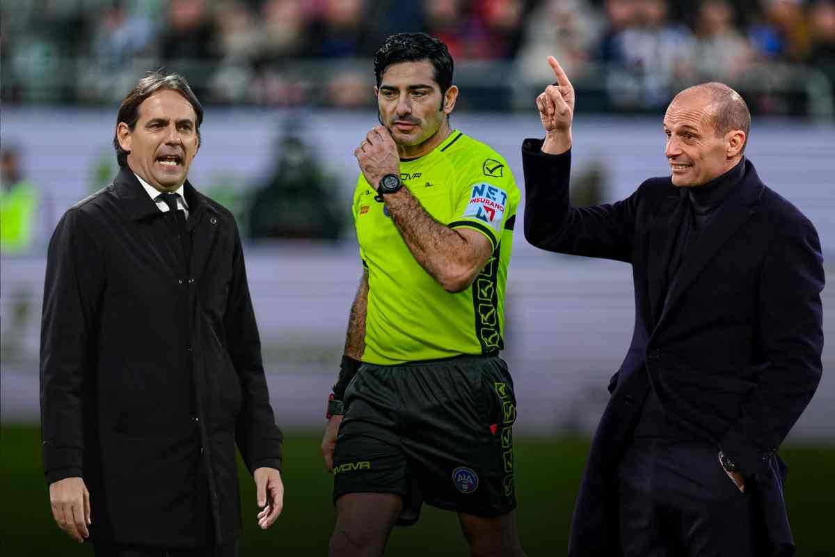 Inter Juventus, scatta la polemica contro l'arbitro Maresca
