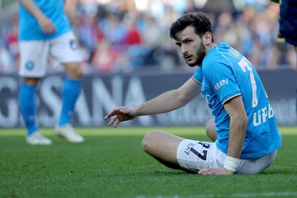 Kvaratskhelia può salutare il Napoli come Osimhen