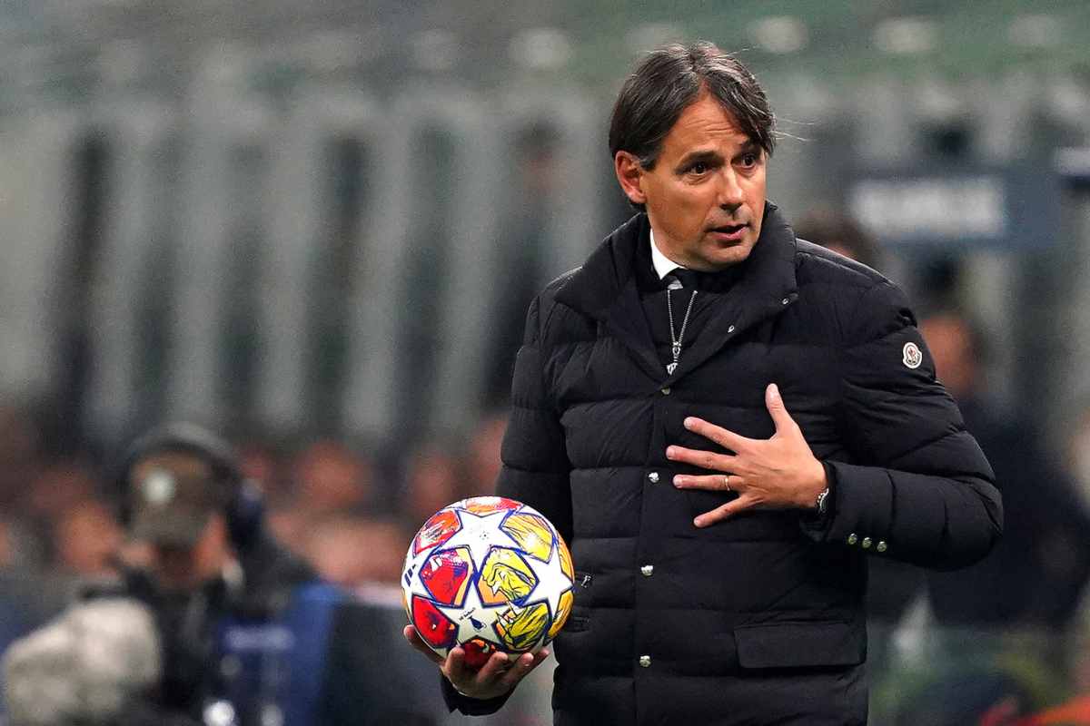 Simone Inzaghi può lasciare l'Inter, destinazione in Premier League