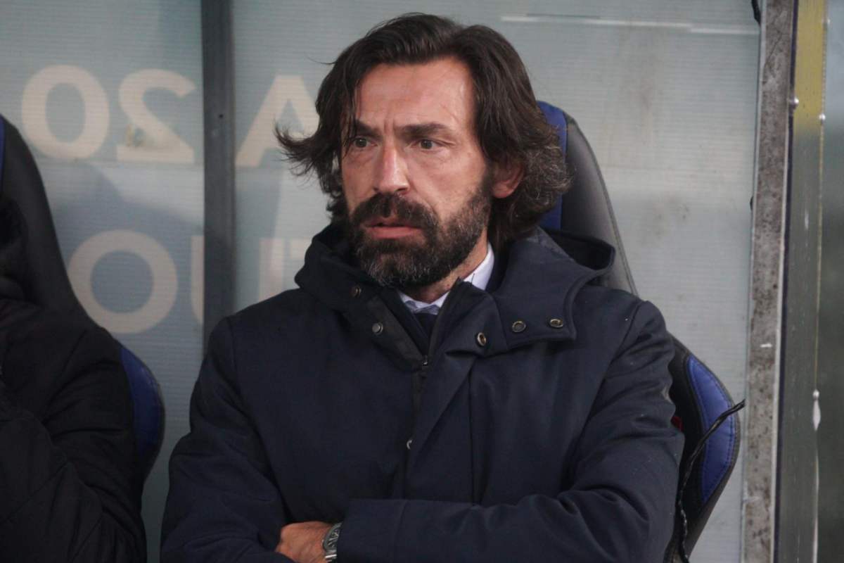 Andrea Pirlo in panchina in Serie A nel 2025
