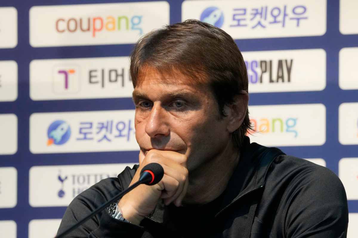 Antonio Conte in panchina come Commissario Tecnico