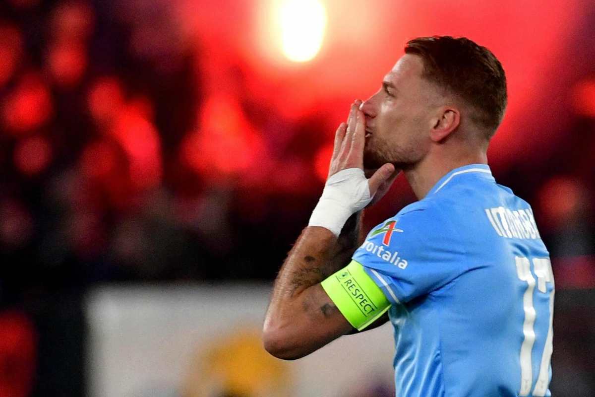 Immobile lascia la Lazio per un'altra squadra di Serie A