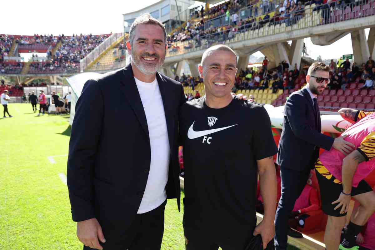 Cristiano Lucarelli esonero Catania Michele Zeoli nuovo allenatore