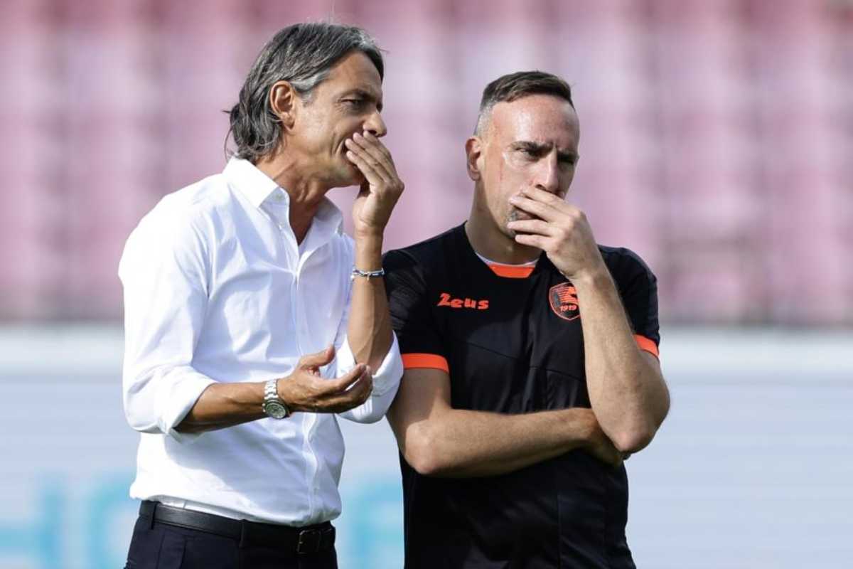 Filippo Inzaghi e Franck Ribery nelle idee per il post-Liverani in panchina