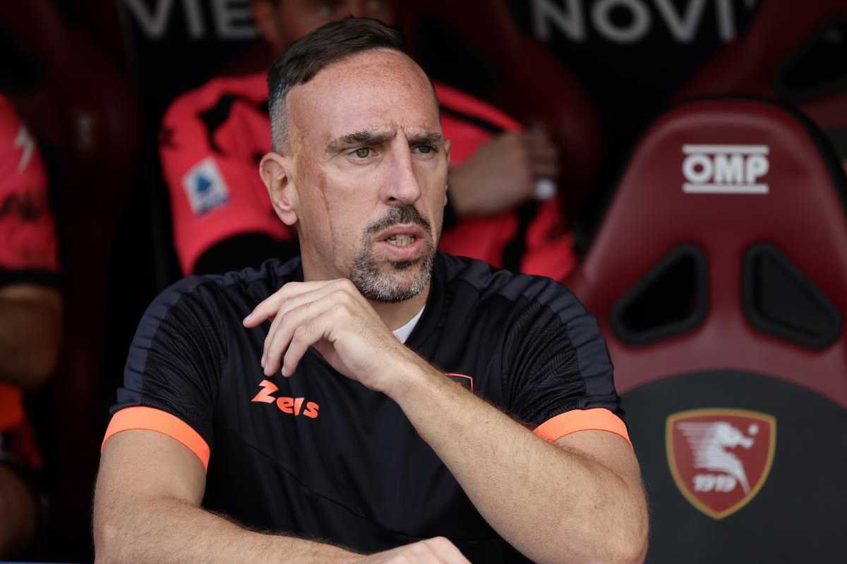 Franck Ribery è l'idea in panchina per la Salernitana