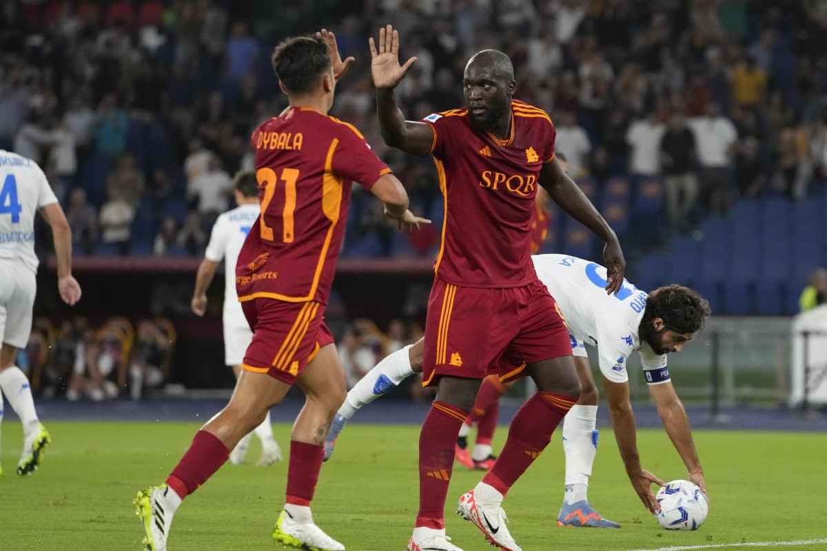 Romelu Lukaku non parte per Brighton, De Rossi sceglie un altro attaccante