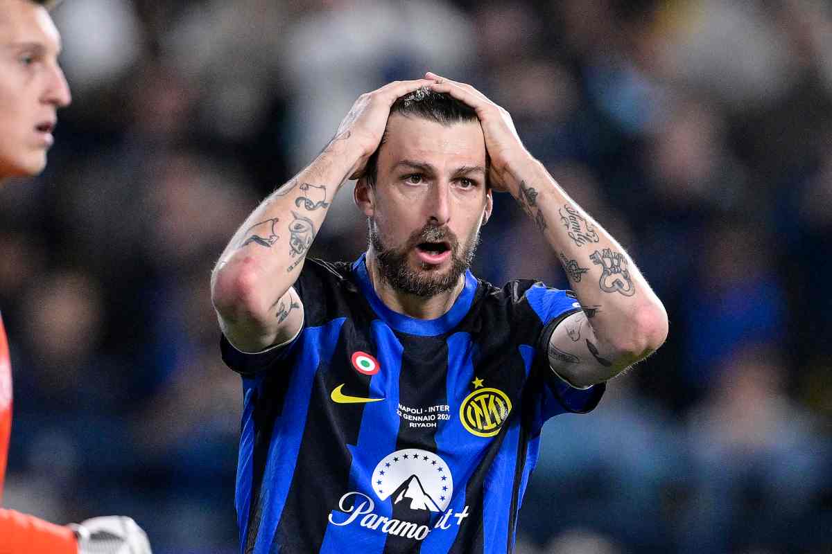 Acerbi via dall'Inter Marotta ha deciso