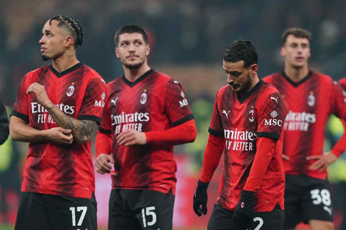 Non hanno convito, Milan pronto a separarsene