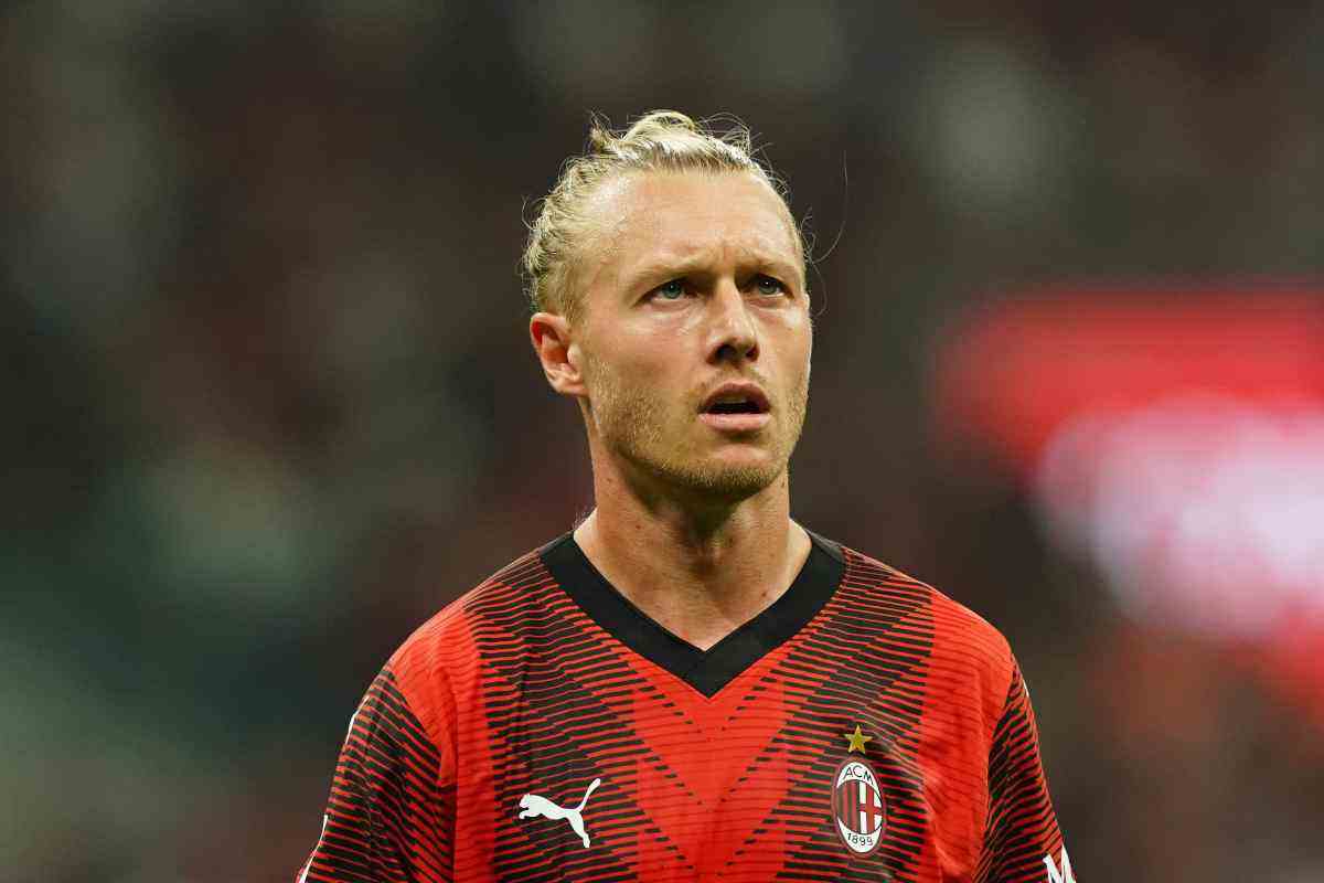 simon kjaer infortunio