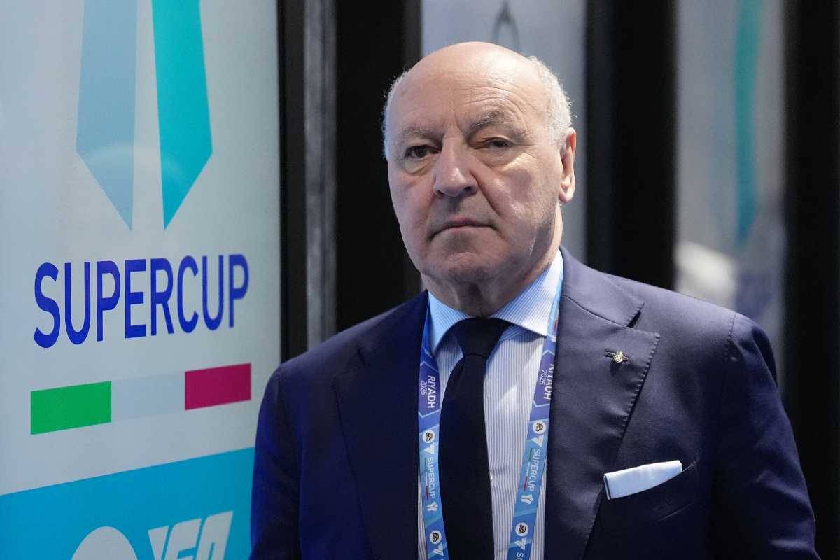 Il presidente dell'Inter Beppe Marotta