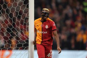 L'attaccante del Napoli in prestito al Galatasaray Victor Osimhen