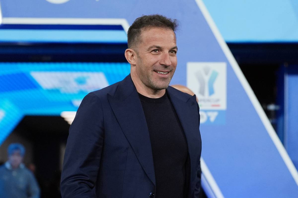 Alessandro Del Piero in panchina