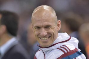 Arjen Robben in panchina