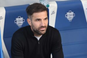 L'allenatore del Como Cesc Fabregas