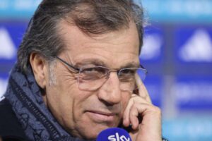 Cristiano Giuntoli soddisfatto ai microfoni di Sky