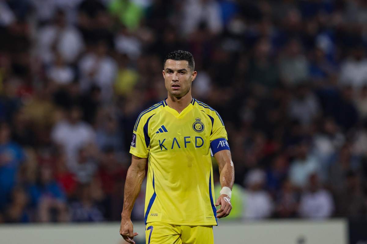 Il fuoriclasse portoghese Cristiano Ronaldo con l'Al Nassr