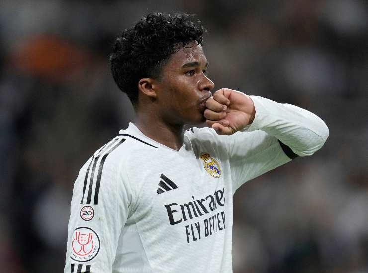 L'esterno d'attacco del Real Madrid Endrick