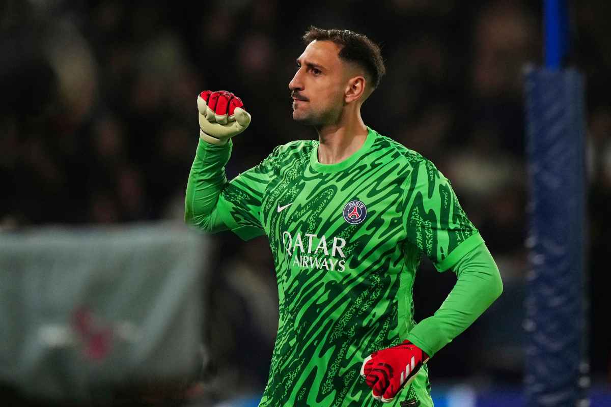Il portiere del Paris Saint-Germain e dell'Italia Gianluigi Donnarumma