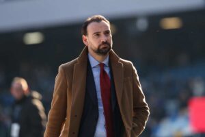 Il direttore sportivo del Napoli Giovanni Manna