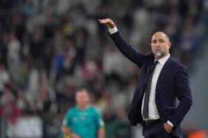 L'allenatore della Juventus Igor Tudor