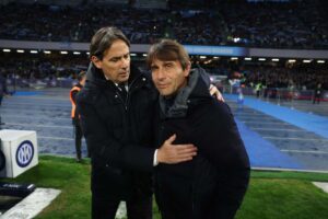 Simone Inzaghi e Antonio Conte