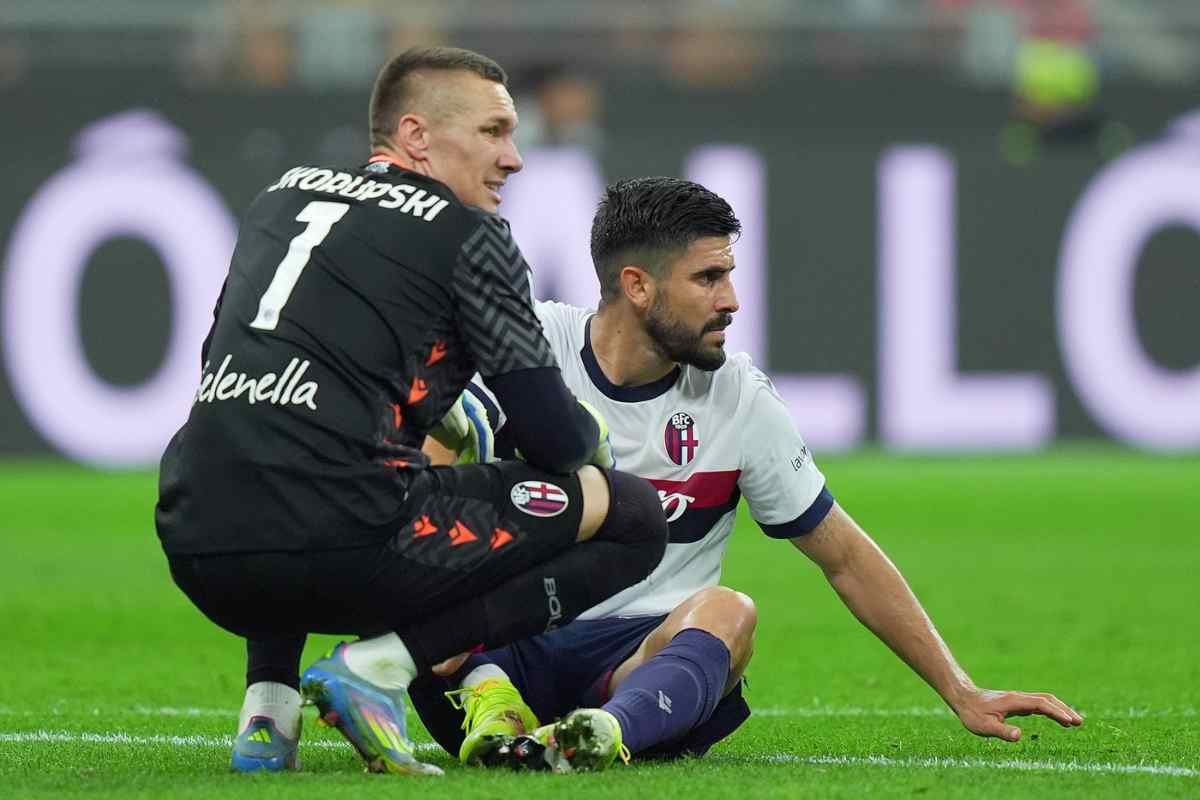 Lesione e assenza per infortunio in Milan-Bologna