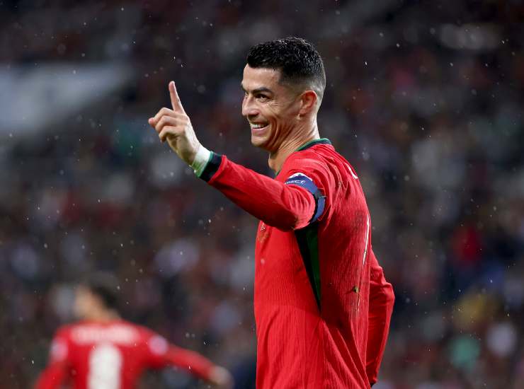 Il giocatore dell'Al Nassr e del Portogallo Cristiano Ronaldo