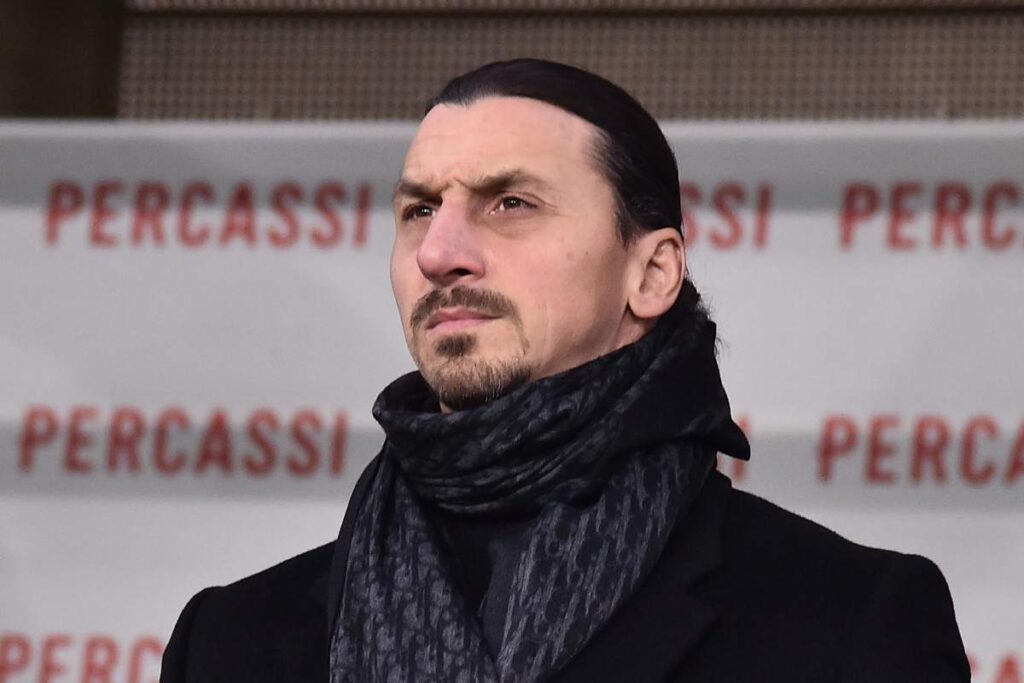 Zlatan Ibrahimovic pensieroso