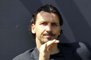 Zlatan Ibrahimovic immoratlato dalla telecamera
