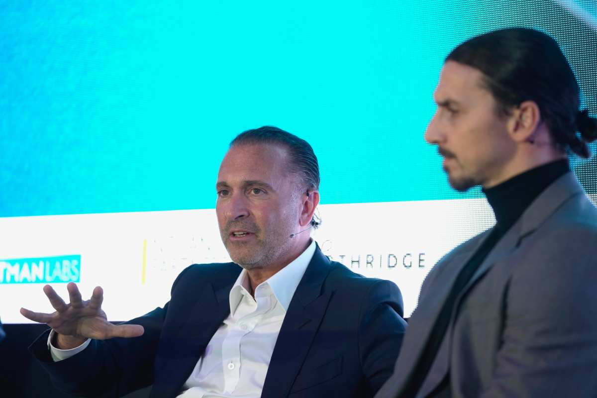 Gerry Cardinale e Zlatan Ibrahimovic