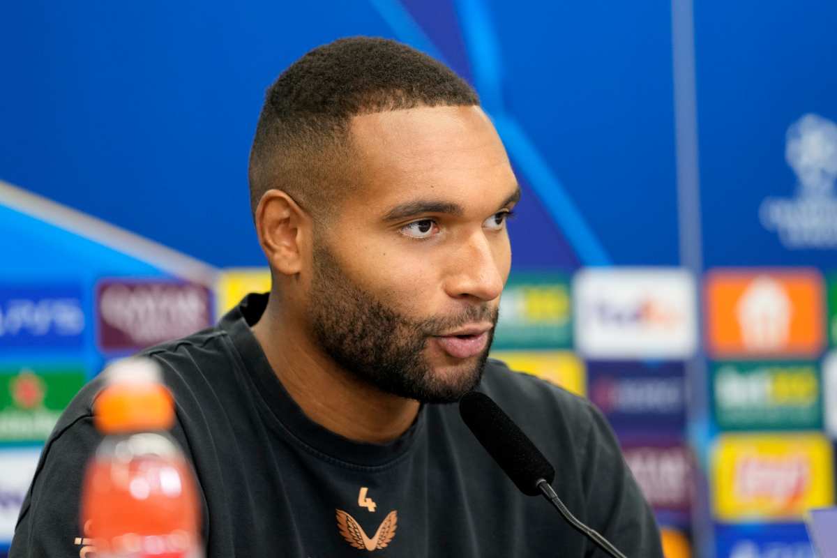 Jonathan Tah in conferenza stampa