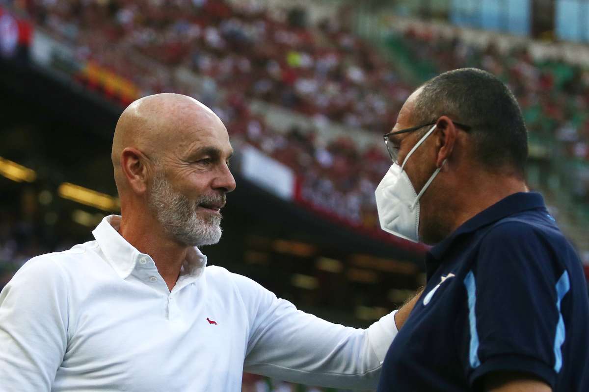 Stefano Pioli e Maurizio Sarri