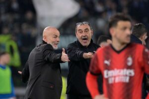Stefano Pioli e Maurizio Sarri
