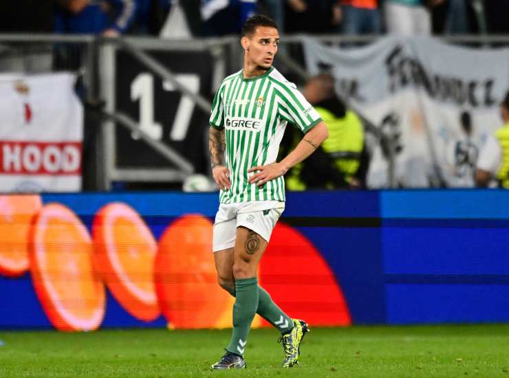 L'esterno d'attacco brasiliano Antony con il Betis