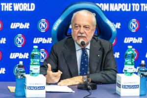 Aurelio De Laurentiis in conferenza stampa